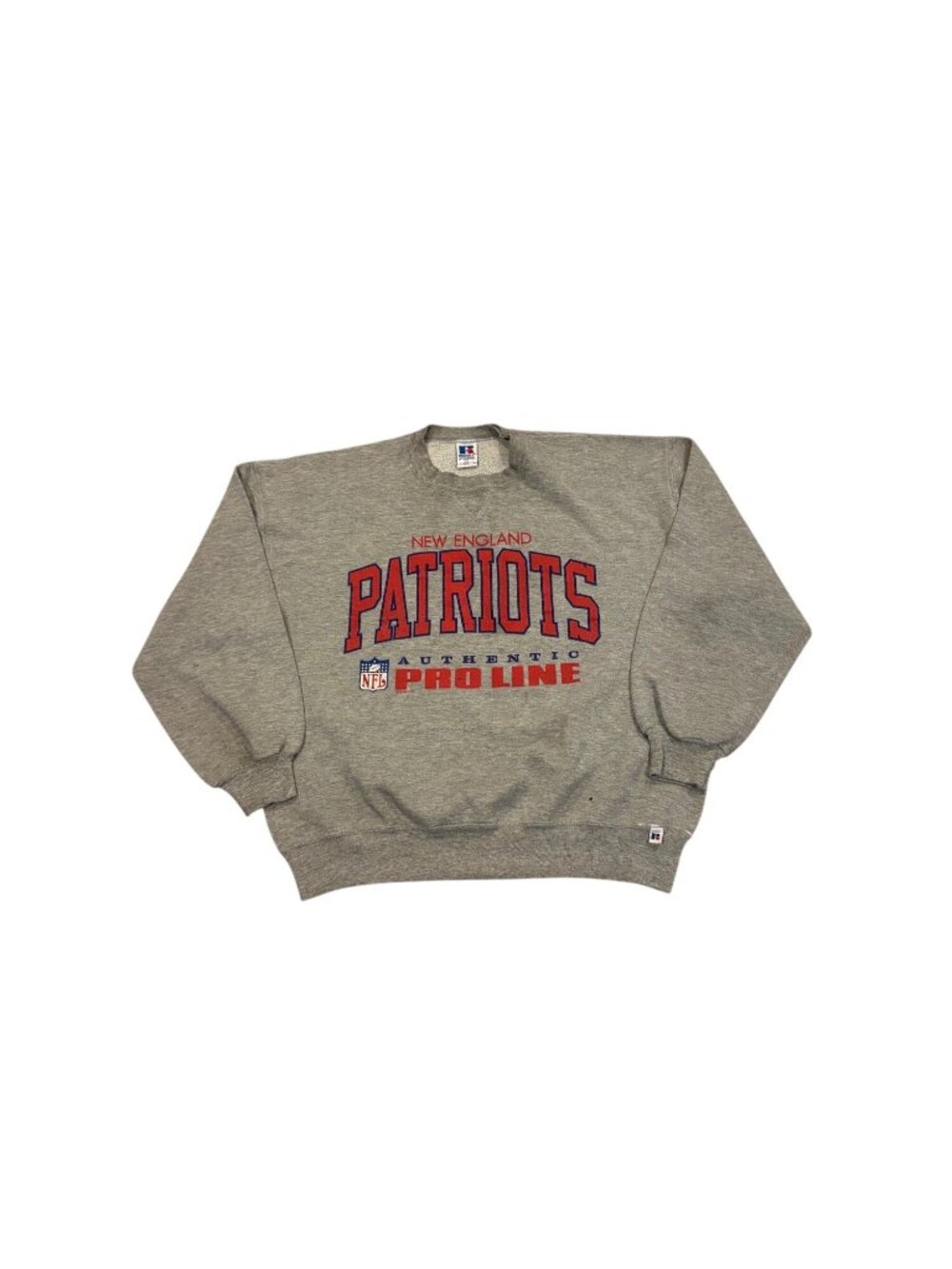 Vintage 90s Russell Athletic New England Patriots NFL Pro Line Sweatshirt XL
